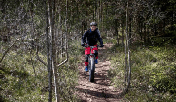 Luontokeskus haltia fatbike retki