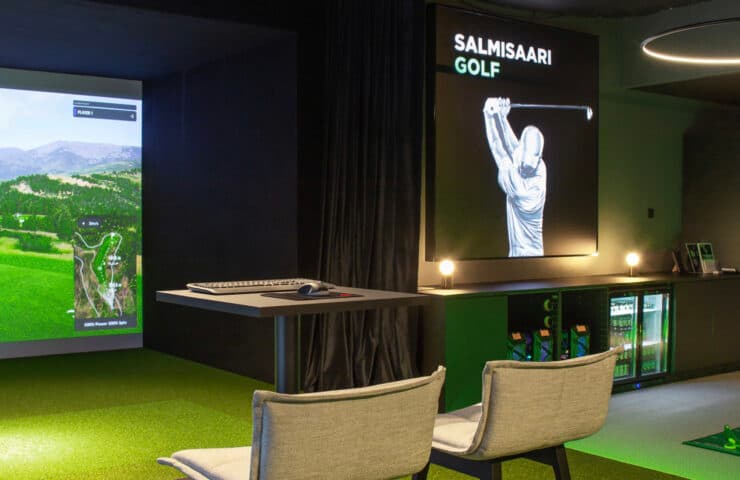 Salmisaari Golf simulaattori