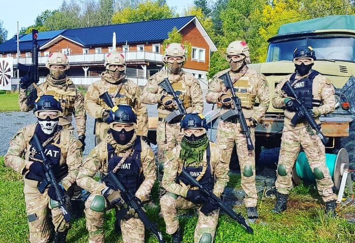 Airsoft porukka Vauhtifarmi