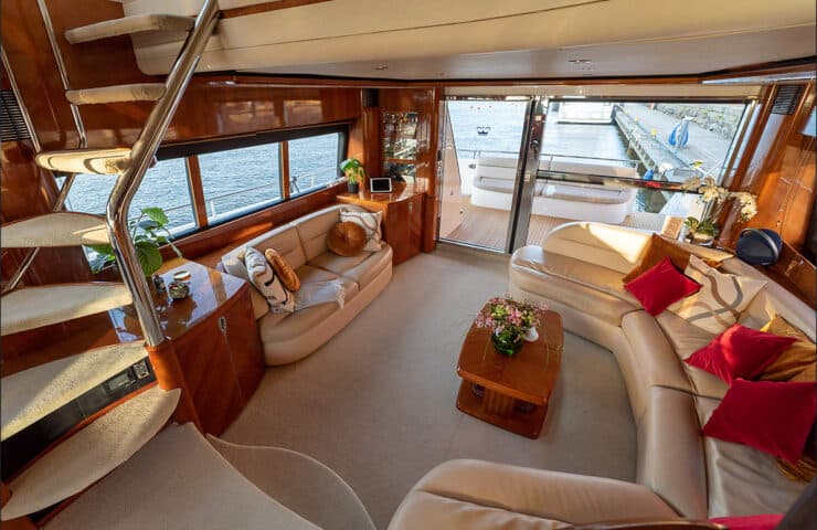 The Lux Yachts - Princess 23M - Risteily Helsinki - Luksusjahti