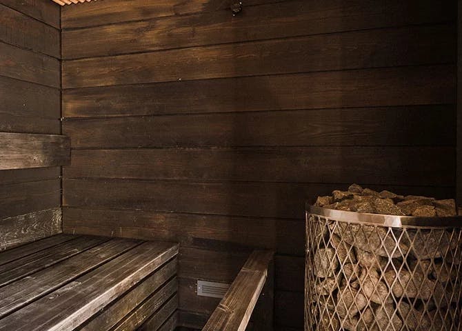 Koiviston Huvila - Pieni sauna saunatila