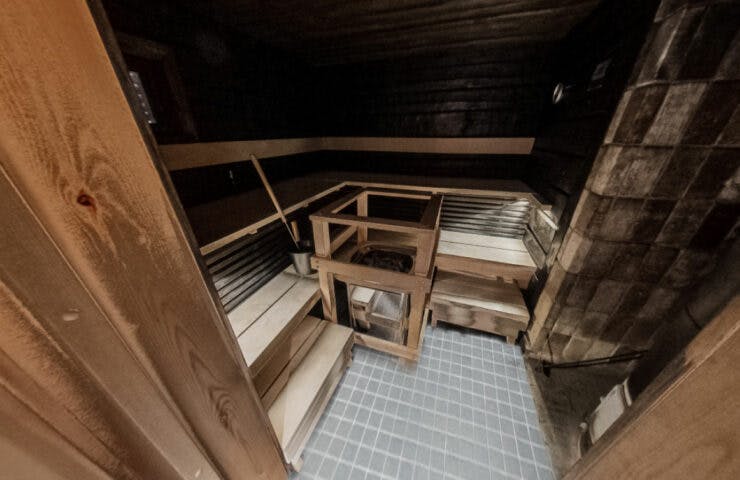 Koiviston Huvila - Iso Sauna saunatila